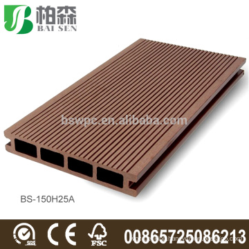 25x150mm Teak WPC Outdoor Decking Wood Plastic Composite Decks Decking Pergolas Timber